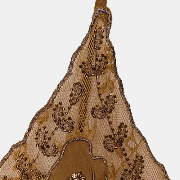 ZARA BEADED EMBROIDERED TOP ZW COLLECTION LIMITED EDITION - Picture 8 of 15